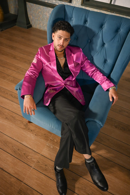 Pink Blazer