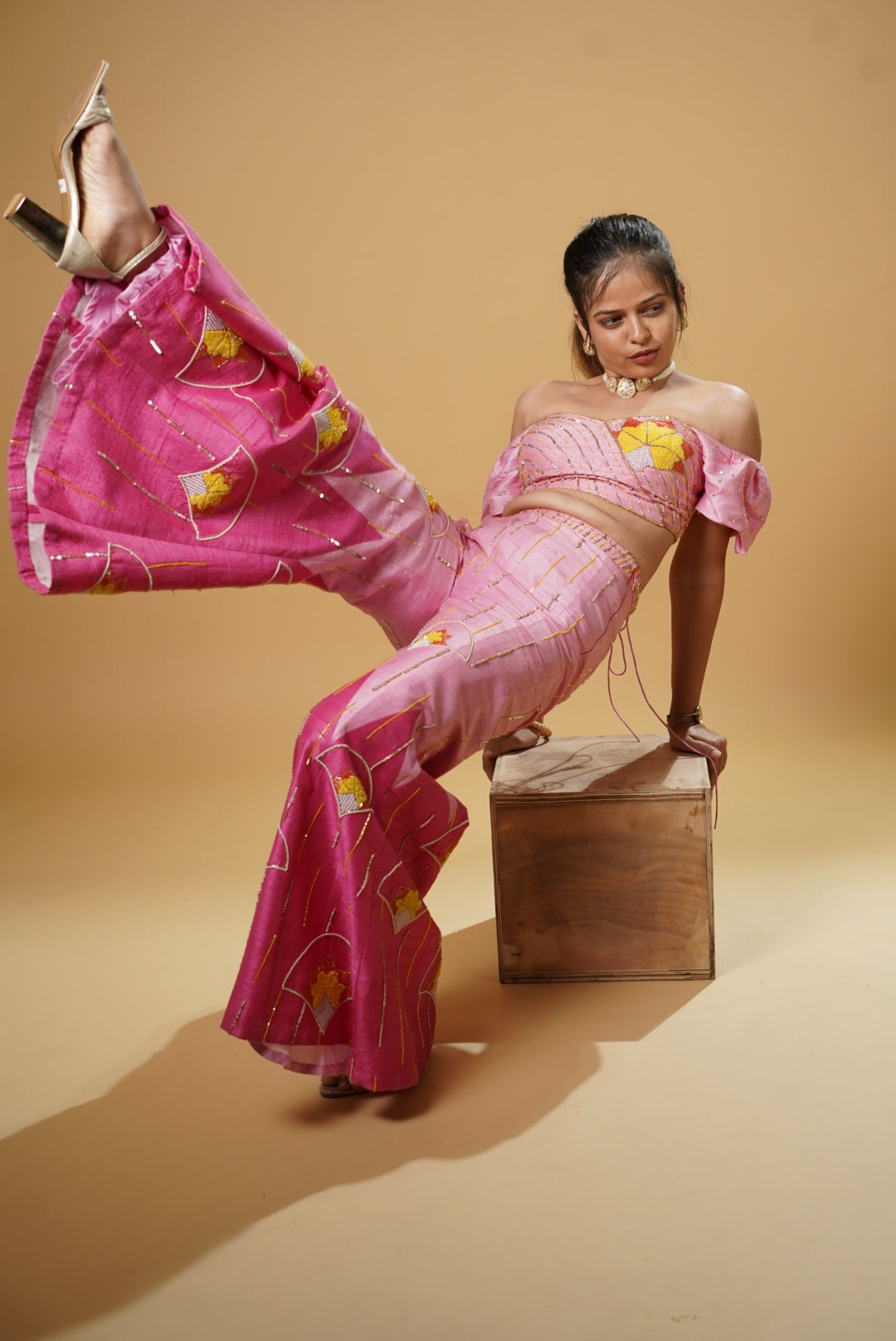 Pink Aura Co-ord Set